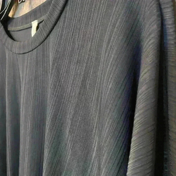 Lanston Women's Long sleeve crop black versatile New Cozy top size M - Picture 5 of 10